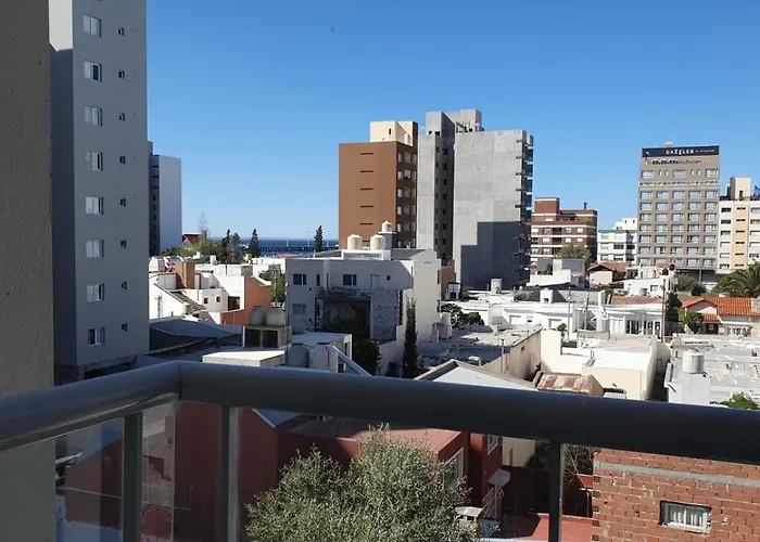 Madryn Alegra - Centrico, Balcon Con Vista A La Ciudad